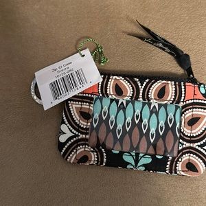 Vera Bradley Zip ID case in Sierra